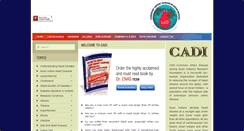 Desktop Screenshot of cadiresearch.org