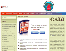 Tablet Screenshot of cadiresearch.org
